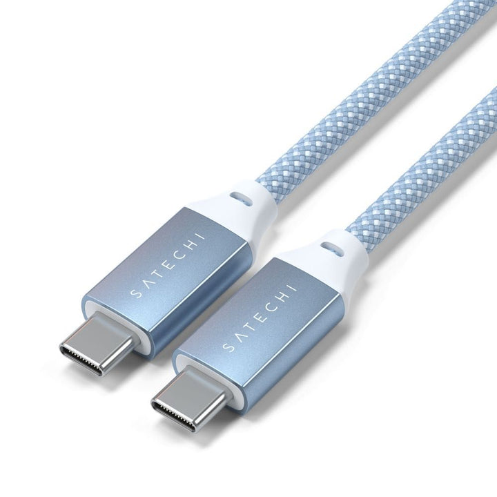 Satechi USB-C to USB-C 100W Charging Cable - 2m The Satechi USB-C to USB-C Charging Cable is your high-speed charging solution for Type-C devices. Featuring reversible USB-C connectors on each side, the cable fully supports Power Delivery and data transfe