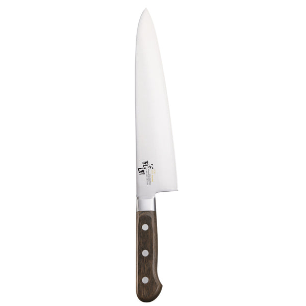 Buy online & save Shun Benifuji Chefs Knife 27cm |Shun |BEON.COM.AU The Shun Benifuji series is a great range for the experienced home cooks and chef enthusiasts.  Constructed from 3A stainless steel, each blade is subjected to 3 chamfering process, this reduces the friction against food and the blade.  The knives are then finished with a special grinding process... Shun at BEON.COM.AU