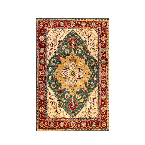 Buy Authentic Afghan Fine Chobi Afghan Rugs made in Afghanistan at BEON | Size: 169x290cmFoundation: CottonPile: Handspun WoolShape: Rectangular Hand knotted and meticulously crafted by Afghan artisans in Afghanistan, this stunning Chobi rug is made out o