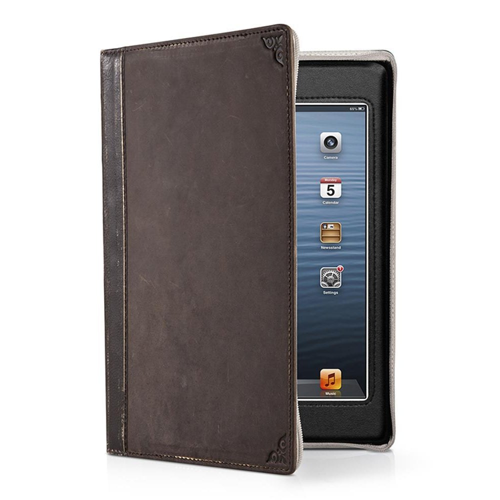BEON.COM.AU Big features - mini BookBookBookBook for iPad mini is a handmade, genuine leather hardback case made exclusively for iPad mini. BookBook protects your iPad mini by securely holding it inside a built-in support frame that is enveloped between two hardback book covers and a rigid spine. Not only th... Twelve South at BEON.COM.AU
