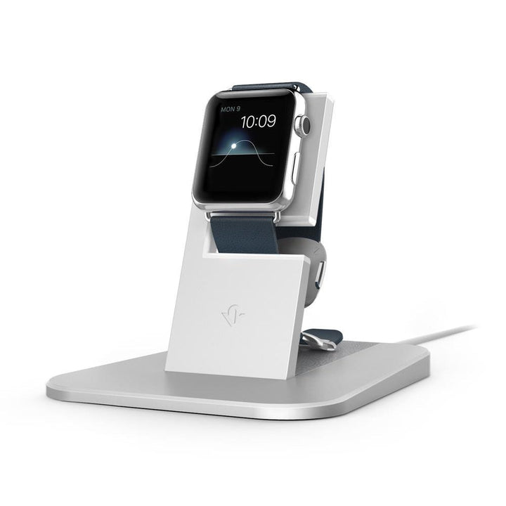 Buy online & save HiRise for Apple Watch - Silver |Twelve South |BEON.COM.AU The bedside stand you want for your watch. HiRise for Apple Watch is an elegant, modern stand that showcases your beautiful new high-tech timepiece while you charge it overnight. The sturdy HiRise holds any Apple Watch at an elevated height and angle that lets you interact with your watch while i... Twelve South at BEON.COM.AU