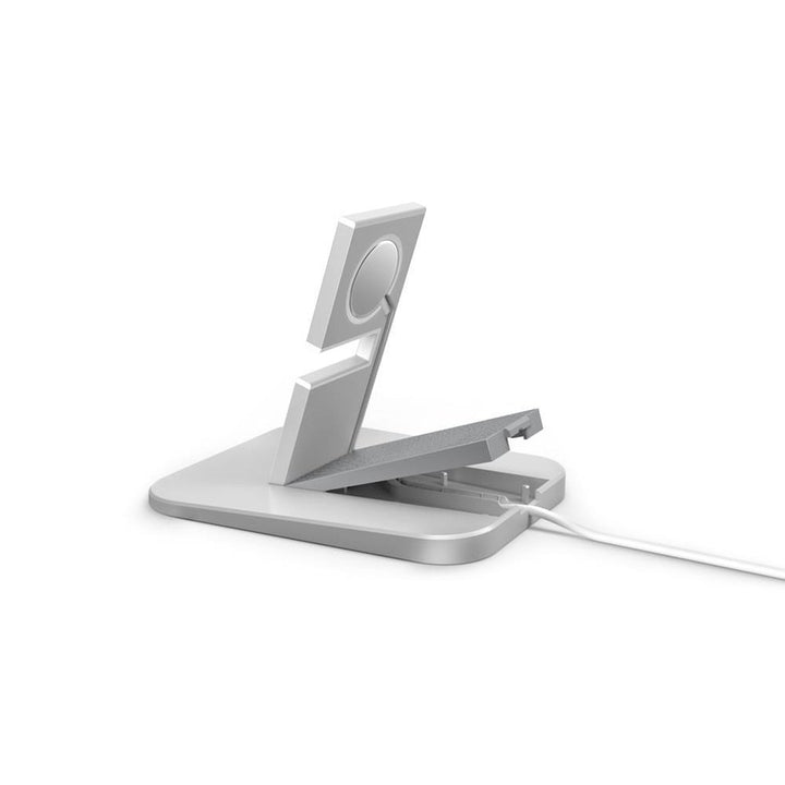 Buy online & save HiRise for Apple Watch - Silver |Twelve South |BEON.COM.AU The bedside stand you want for your watch. HiRise for Apple Watch is an elegant, modern stand that showcases your beautiful new high-tech timepiece while you charge it overnight. The sturdy HiRise holds any Apple Watch at an elevated height and angle that lets you interact with your watch while i... Twelve South at BEON.COM.AU