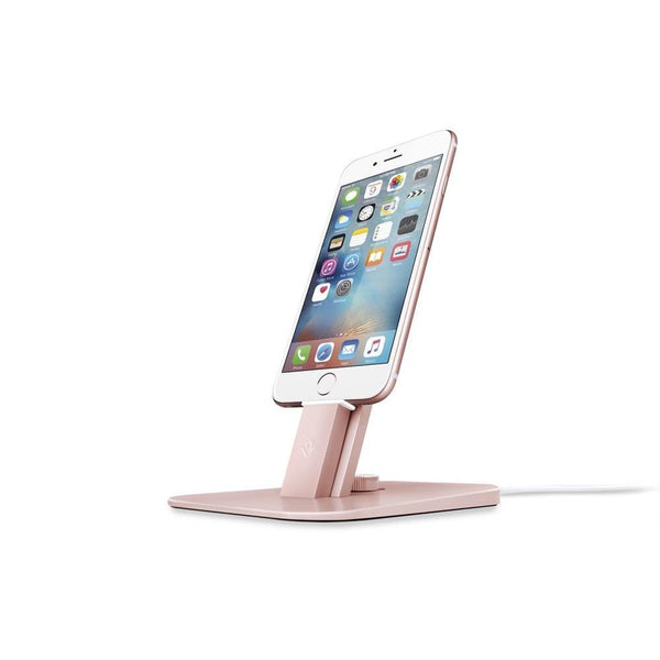 Buy online & save HiRise Deluxe - Rose Gold |Twelve South |BEON.COM.AU The ultimate pedestal for iPhone &amp; iPad HiRise Deluxe is a beautiful metal pedestal for charging and hands-free use of your iPhone, iPad, and everything Lightning. Set HiRise on your desk for hands-free calls and eye-level FaceTime sessions, or use this small stand at home to keep iPhone ... Twelve South at BEON.COM.AU