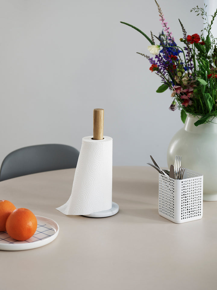 NORMANN COPENHAGEN | Craft Kitchen Paper Towel Holder - White | | BEON.COM.AU