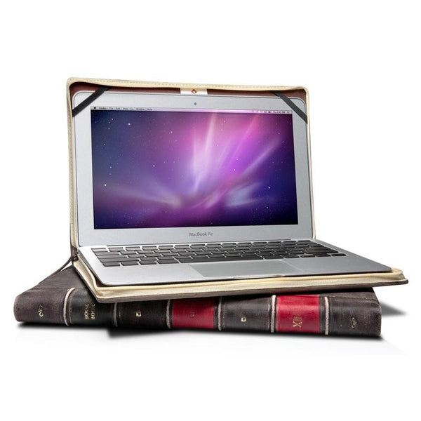 Buy online & save BookBook for MacBook Air 11" |Twelve South |BEON.COM.AU Thin and light, consider it a short story Designed exclusively for MacBook Air (Late 2010), BookBook is a totally unique case for the thinnest of MacBooks. Weighing as little as 13.5 ounces with an ultra-thin profile, this handmade, genuine leather case offers heavy duty protection. Two hardback ... Twelve South at BEON.COM.AU