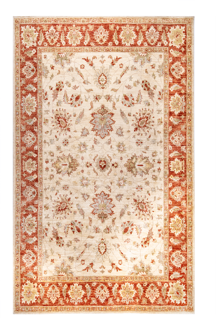 Buy Authentic Afghan Fine Chobi Afghan Rugs made in Afghanistan at BEON | Size: 200x300cmFoundation: CottonPile: Handspun WoolShape: Rectangular Hand knotted and meticulously crafted by Afghan artisans in Afghanistan, this stunning Chobi rug is made out o