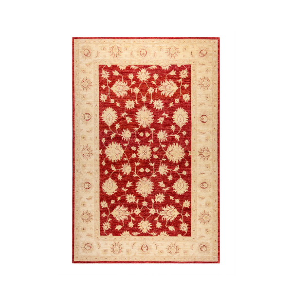 Buy Authentic Fine Afghan Chobi Afghan Rugs made in Afghanistan at BEON | Size: 166x252cmFoundation: CottonPile: Handspun WoolShape: Rectangular Hand knotted and meticulously crafted by Afghan artisans in Afghanistan, this stunning Chobi rug is made out o