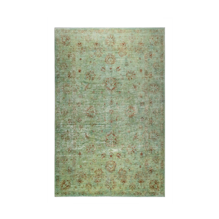 Buy Authentic Afghan Fine Chobi Afghan Rugs made in Afghanistan at BEON | Size: 297x198cmFoundation: CottonPile: Handspun WoolShape: Rectangular Hand knotted and meticulously crafted by Afghan artisans in Afghanistan, this stunning Chobi rug is made out o