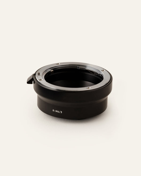 Pentax K Lens Mount to Micro Four Thirds (M4/3) Camera Mount