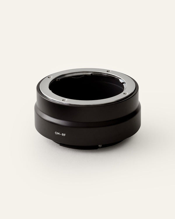 Olympus OM Lens Mount to Canon RF Camera Mount