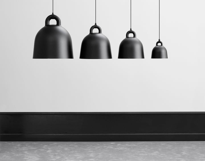 NORMANN COPENHAGEN | Bell Lamp - Black (Multiple Sizes) | Ceiling Pendants | BEON.COM.AU