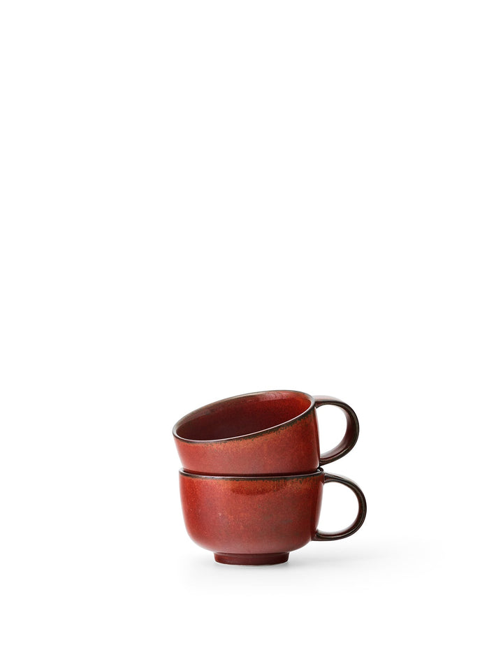 Buy Menu New Norm Cup w/Handle, 2 pcs. Dinnerware by Audo Copenhagen ( MENU ) | at BEON.COM.AU