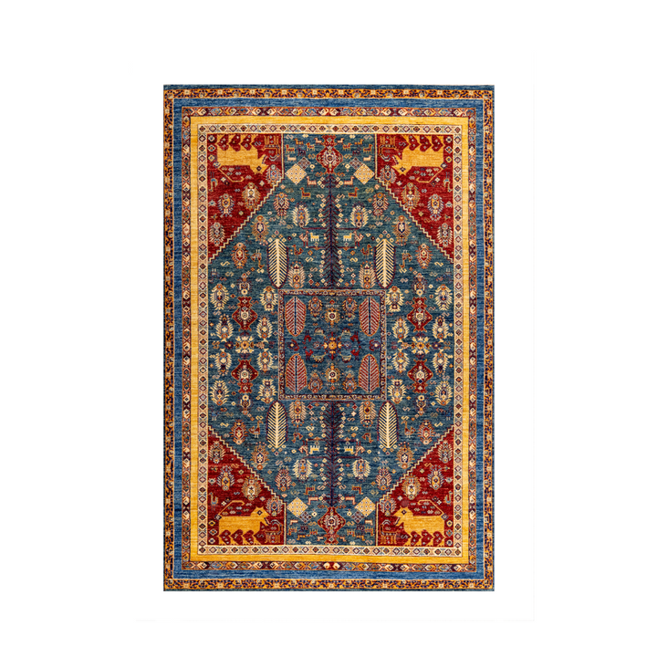 Buy Authentic Afghan Fine Chobi Afghan Rugs made in Afghanistan at BEON | Size: 170x242cmFoundation: CottonPile: Handspun WoolShape: Rectangular Hand knotted and meticulously crafted by Afghan artisans in Afghanistan, this stunning Chobi rug is made out o