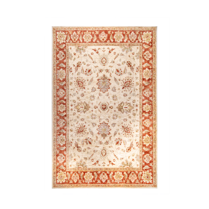 Buy Authentic Afghan Fine Chobi Afghan Rugs made in Afghanistan at BEON | Size: 200x300cmFoundation: CottonPile: Handspun WoolShape: Rectangular Hand knotted and meticulously crafted by Afghan artisans in Afghanistan, this stunning Chobi rug is made out o