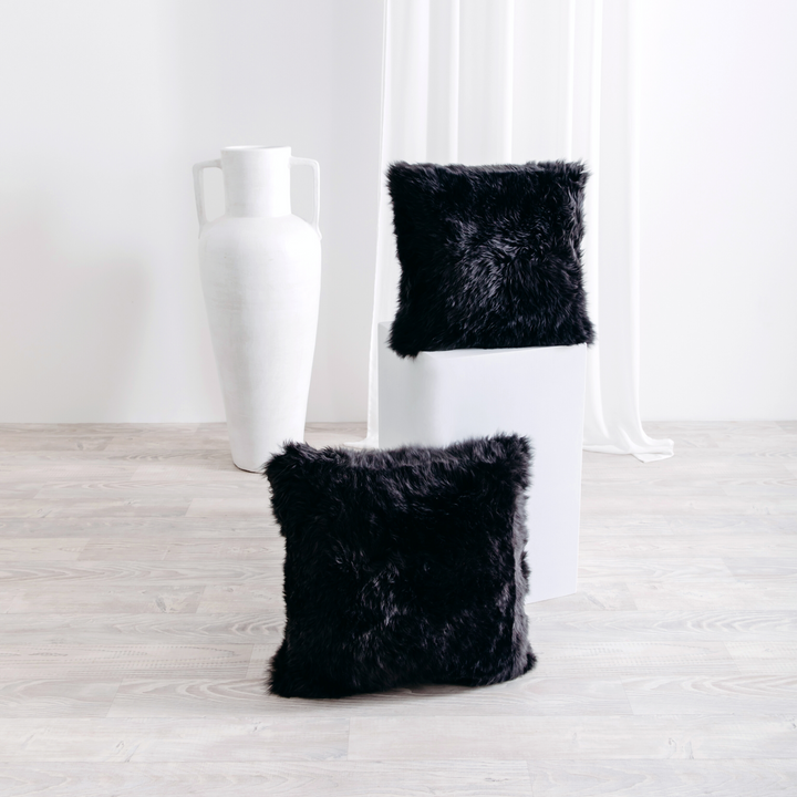 Buy and Save on The Hawkesbury Sheepskin Cushion - Ash Cushions | Add the premium Hawkesbury Sheepskin Cushion to your collection for a luxury hit of the softest all natural texture. Available in 2 sizes and an array of beautiful neutral hues, our sheepsk