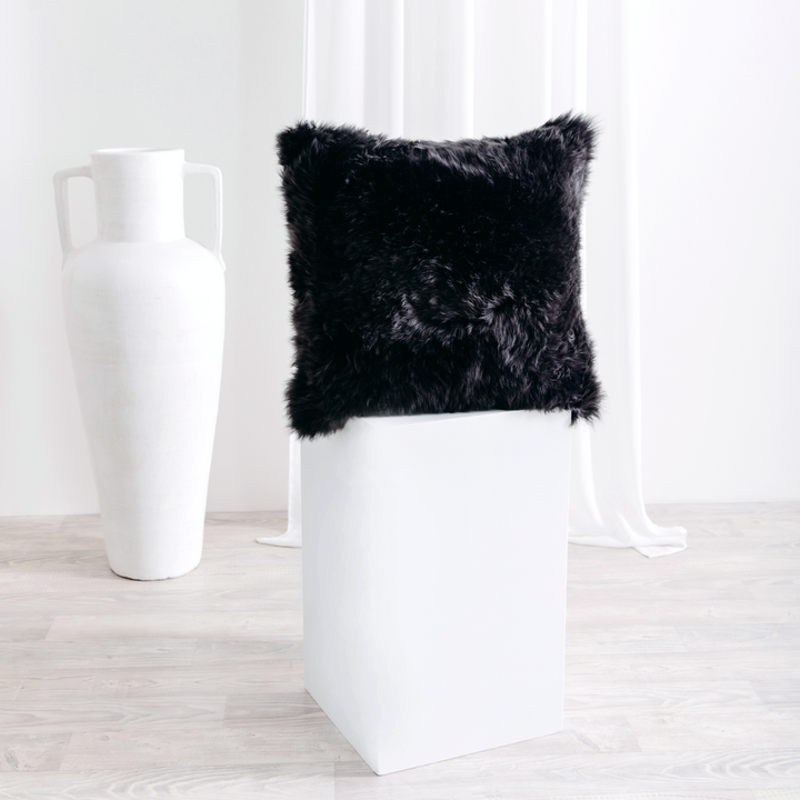 Buy and Save on The Hawkesbury Sheepskin Cushion - Ash Cushions | Add the premium Hawkesbury Sheepskin Cushion to your collection for a luxury hit of the softest all natural texture. Available in 2 sizes and an array of beautiful neutral hues, our sheepsk