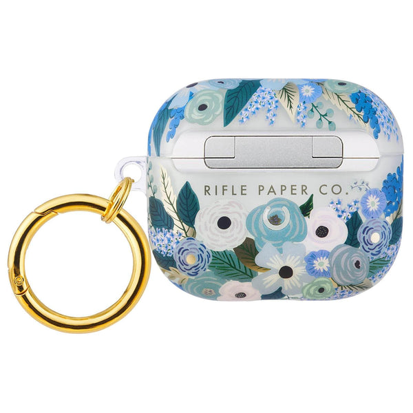 AirPods Gen 3 (2021) CASEMATE Rifle Paper Co Protective Case - Garden Party Blue RP044966 CASEMATE