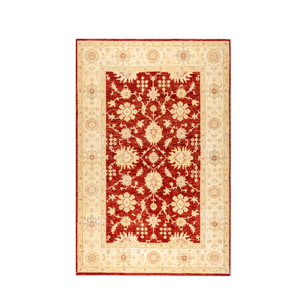 Buy Authentic Afghan Fine Chobi Afghan Rugs made in Afghanistan at BEON | ﻿ Size: 252x166cmFoundation: CottonPile: Handspun WoolShape: Rectangular Hand knotted and meticulously crafted by Afghan artisans in Afghanistan, this stunning Chobi rug is made out