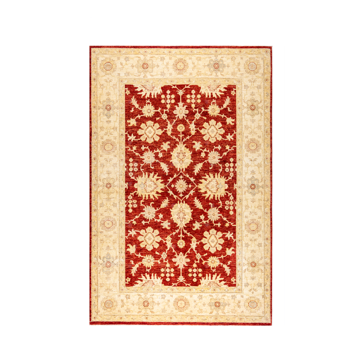 Buy Authentic Afghan Fine Chobi Afghan Rugs made in Afghanistan at BEON | ﻿ Size: 252x166cmFoundation: CottonPile: Handspun WoolShape: Rectangular Hand knotted and meticulously crafted by Afghan artisans in Afghanistan, this stunning Chobi rug is made out