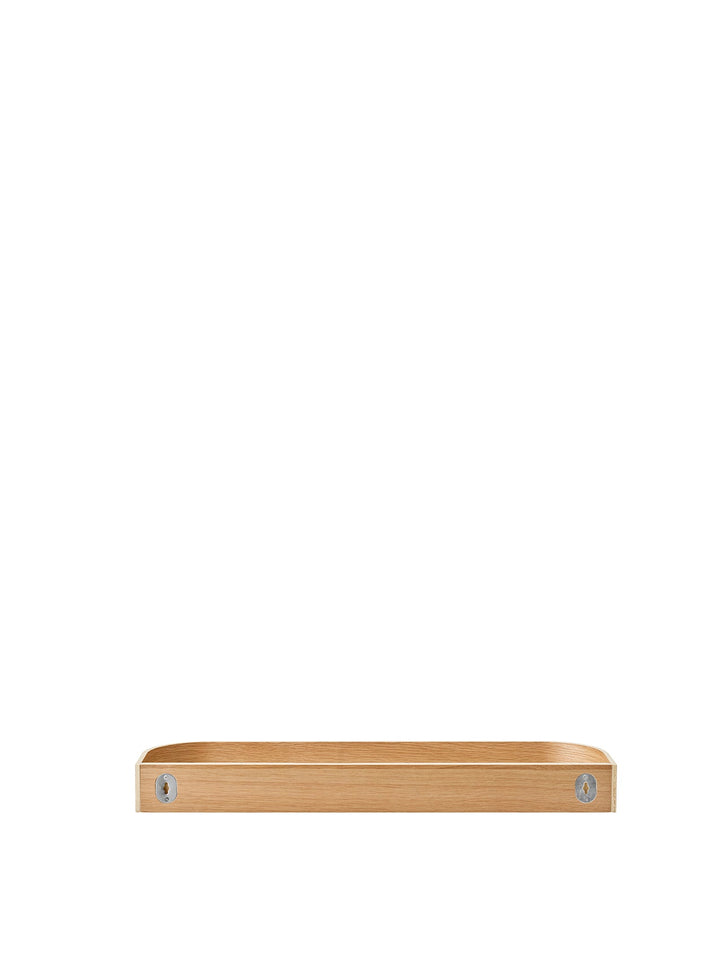Epoch Shelf 79 (Width 79 cm), Natural Oak / Fog