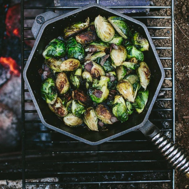 Buy online & save Finex 10 Inch Cast Iron Skillet |Finex |BEON.COM.AU Designed to be the most loved piece in your kitchen, destined to be an heirloom. Heavy-gauge cast iron forms a foundation for even cooking across any heat source. Stainless-steel “Speed Cool” handles, our patented octagonal shape, machined cooking surface and more come together to create a skille... Finex at BEON.COM.AU