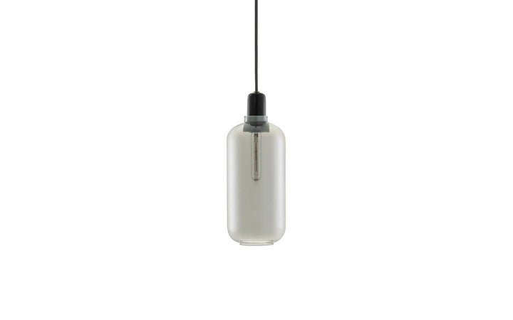 NORMANN COPENHAGEN | Amp Pendant Lamp - Smoke/Black (Multiple Sizes) | Ceiling Pendants | BEON.COM.AU