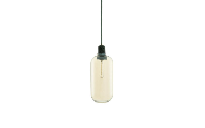 NORMANN COPENHAGEN | Amp Lamp - Gold/Green - (Small & Large) New Without Box | Ceiling Pendants | BEON.COM.AU