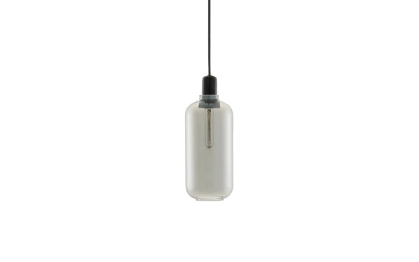 NORMANN COPENHAGEN | Amp Lamp - Smoke/Black - (Small & Large) New Without Box | Ceiling Pendants | BEON.COM.AU