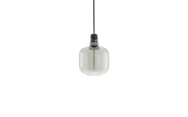 NORMANN COPENHAGEN | Amp Pendant Lamp - Smoke/Black (Multiple Sizes) | Ceiling Pendants | BEON.COM.AU