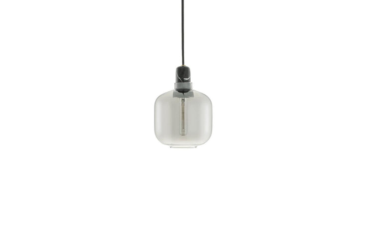 NORMANN COPENHAGEN | Amp Lamp - Smoke/Black - (Small & Large) New Without Box | Ceiling Pendants | BEON.COM.AU