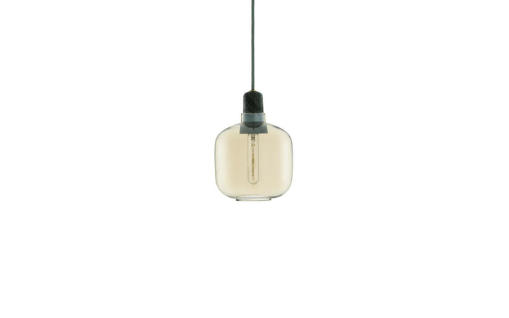 NORMANN COPENHAGEN | Amp Lamp - Gold/Green - (Small & Large) New Without Box | Ceiling Pendants | BEON.COM.AU