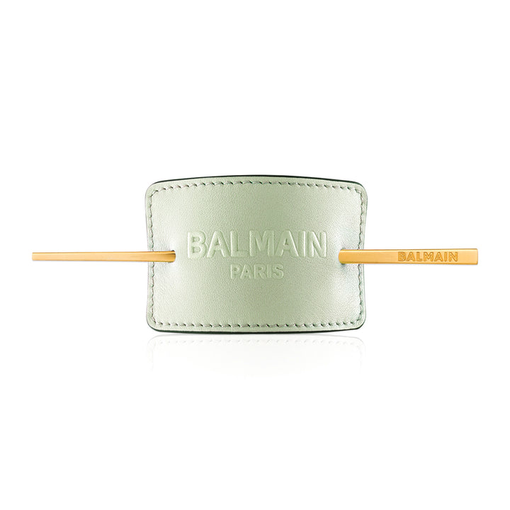 Buy Balmain Paris Pastel Green Luxury Hair Barrette (Limited Edition) | Hair Barrettes | by Balmain Paris Hair Couture at BEON.COM.AU