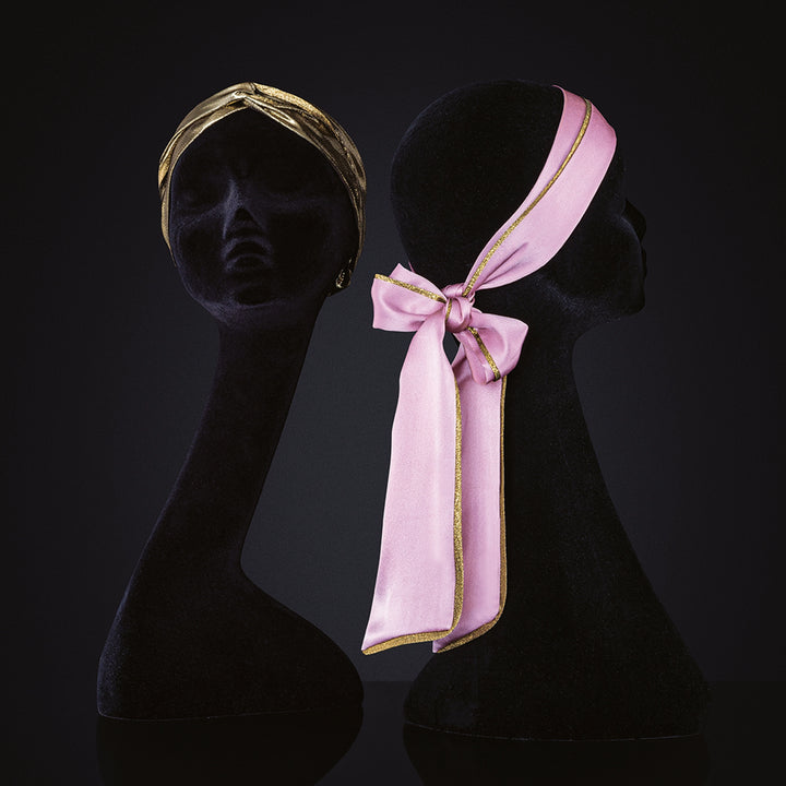 Buy Balmain Paris Silk Hair Scarf Pink (Limited Edition) | Hair Scarfs | by Balmain Paris Hair Couture at BEON.COM.AU