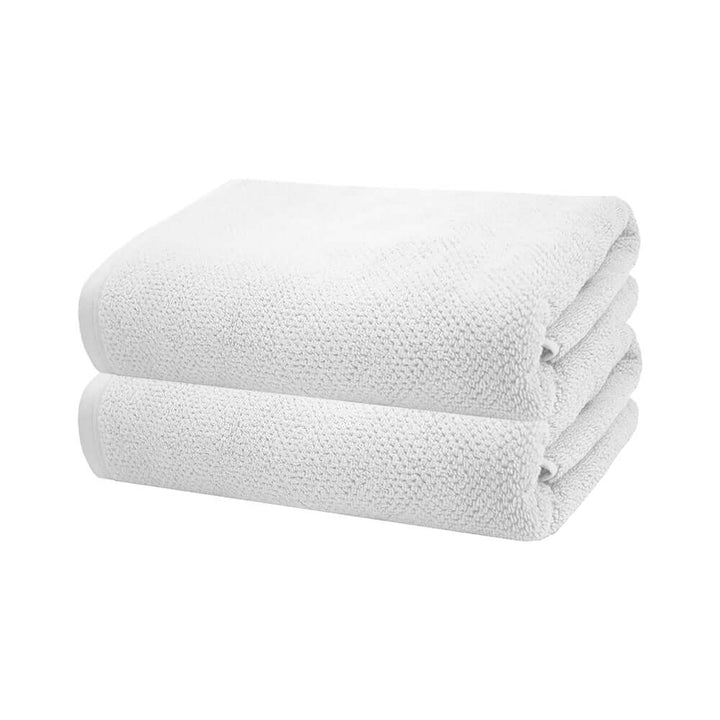 Angove Bath Sheet - 2 Pack |Bambury |BEON.COM.AU Bambury's Angove Towel Collection was made in Turkey from a beautiful, soft cotton. The face washer has a subtle texture and a narrow sophisticated hem just along the edges - it feels so soft and plush against the skin! The Angove collection is available in a range of colours and sizes; Bath ... at BEON.COM.AU