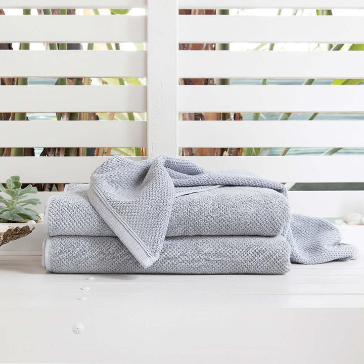 Angove Bath Sheet - 2 Pack |Bambury |BEON.COM.AU Bambury's Angove Towel Collection was made in Turkey from a beautiful, soft cotton. The face washer has a subtle texture and a narrow sophisticated hem just along the edges - it feels so soft and plush against the skin! The Angove collection is available in a range of colours and sizes; Bath ... at BEON.COM.AU