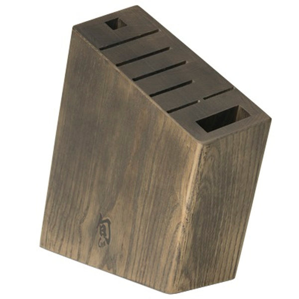 Shun Kanso 8 Slot Wooden Angled Block