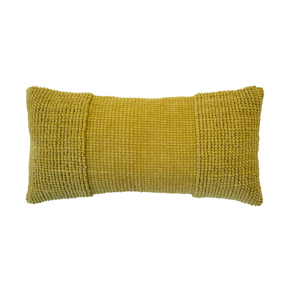 BEON.COM.AU Rhodes is our designer's favourite cushion in this collection, it is a simple but very stylish design made from a soft chenille yarn. The design is great for adding texture into your room and it is also easy to pair with other decor and accessories. The long cushion has a large section of tex... at BEON.COM.AU