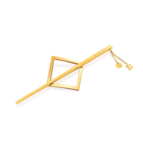 Buy Balmain Paris Luxury Gold Barrette & Pin (Limited Edition) | Hair Barrettes | by Balmain Paris Hair Couture at BEON.COM.AU