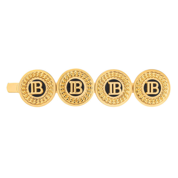 Balmain Limited Edition Golden Button Slide Ss22