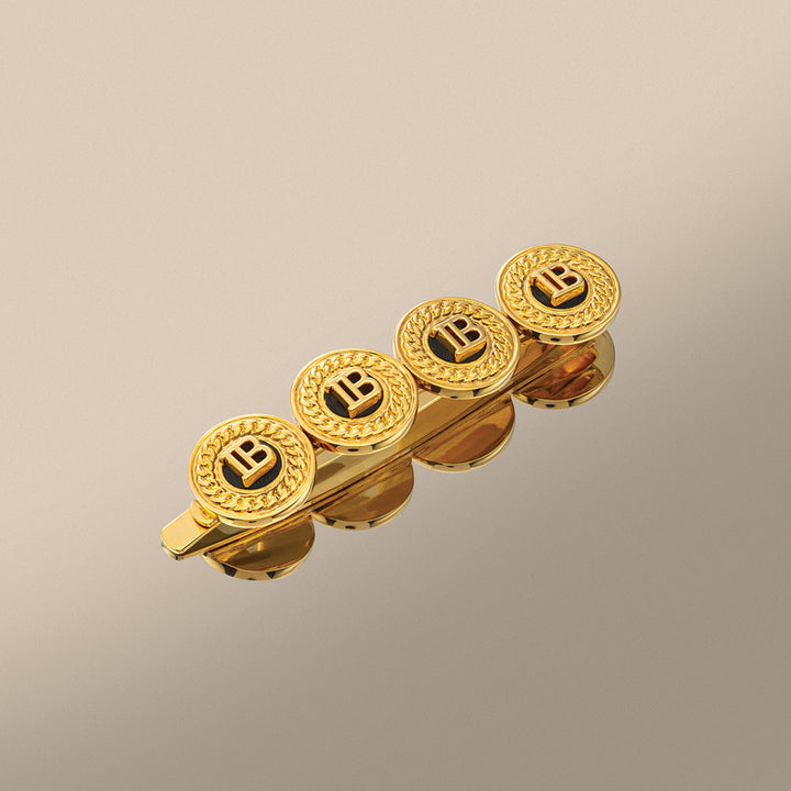 Balmain Limited Edition Golden Button Slide Ss22