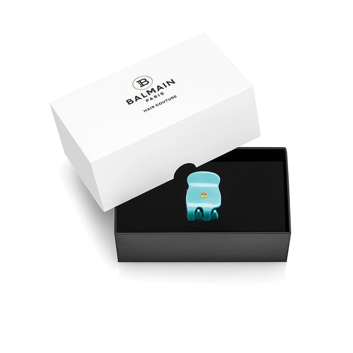 Buy Balmain Paris Turquoise Extra Small Clip (Limited Edition) | Hair Clips | by Balmain Paris Hair Couture at BEON.COM.AU