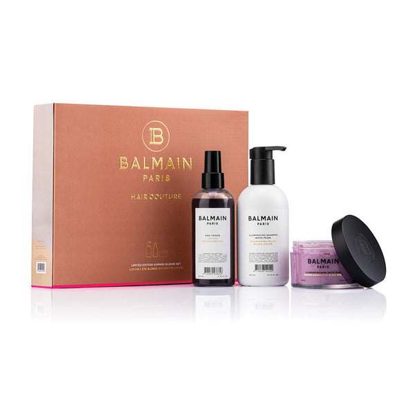 Balmain Paris Limited Edition Summer Blonde Care Set Ss22