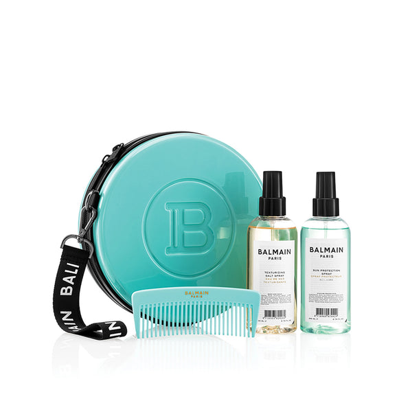 Buy Balmain Paris Turquoise Backstage Session Case (Limited Edition) | Limited Edition | by Balmain Paris Hair Couture at BEON.COM.AU