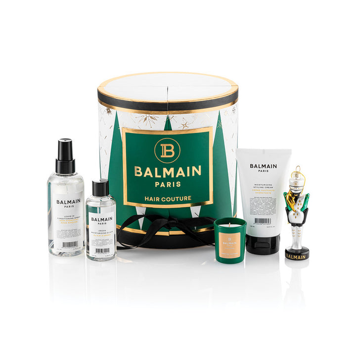 Balmain Limited Edition Gift Calendar Medium Fw22 The Limited Edition Gift Calendar is an ode to the classic Nuttcracker fairytail. The Balmain Nuttcracker Army, dressed in the signature Balmain Military jackets as seen in the Fall/Winter 2022 collection,