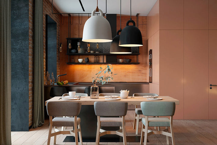 NORMANN COPENHAGEN | Bell Lamp - Sand (Multiple Sizes) | Ceiling Pendants | BEON.COM.AU