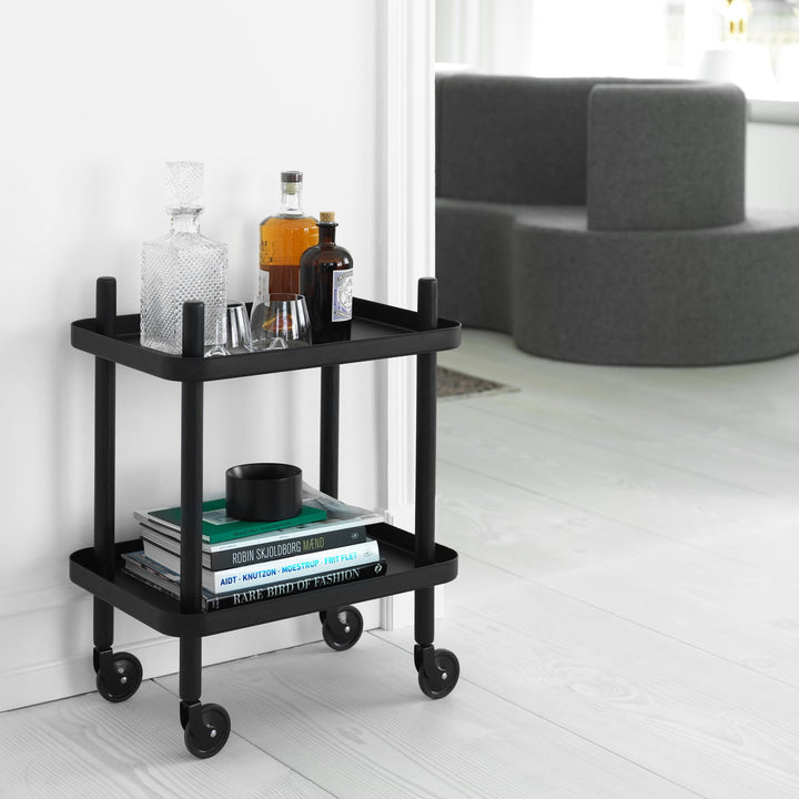 NORMANN COPENHAGEN | Block Table - Black/Black | Shelving Unit | BEON.COM.AU