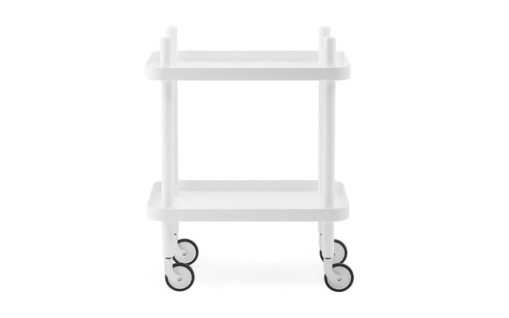 NORMANN COPENHAGEN | Block Table - White/White | Shelving Unit | BEON.COM.AU