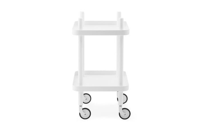 NORMANN COPENHAGEN | Block Table - White/White | Shelving Unit | BEON.COM.AU