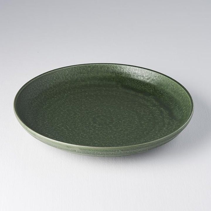 Save on Dark Green Dinner Plate Made in Japan at BEON. 26cm diameter Dinner plate in dark green designThese are great as dinner plates for every day use or use for serving plates at dinner parties.Handmade in JapanDishwasher and microwave safe