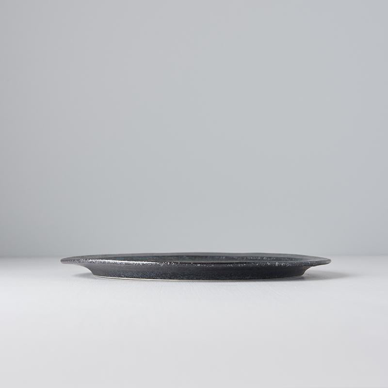 Save on Craft Black Off Centre Plate Made in Japan at BEON. 25.5cm diameter Off Centre Plate in Craft Black Design.Impress dinner guests with this unique plate. Handmade in Japan. Microwave and Dishwasher safe.